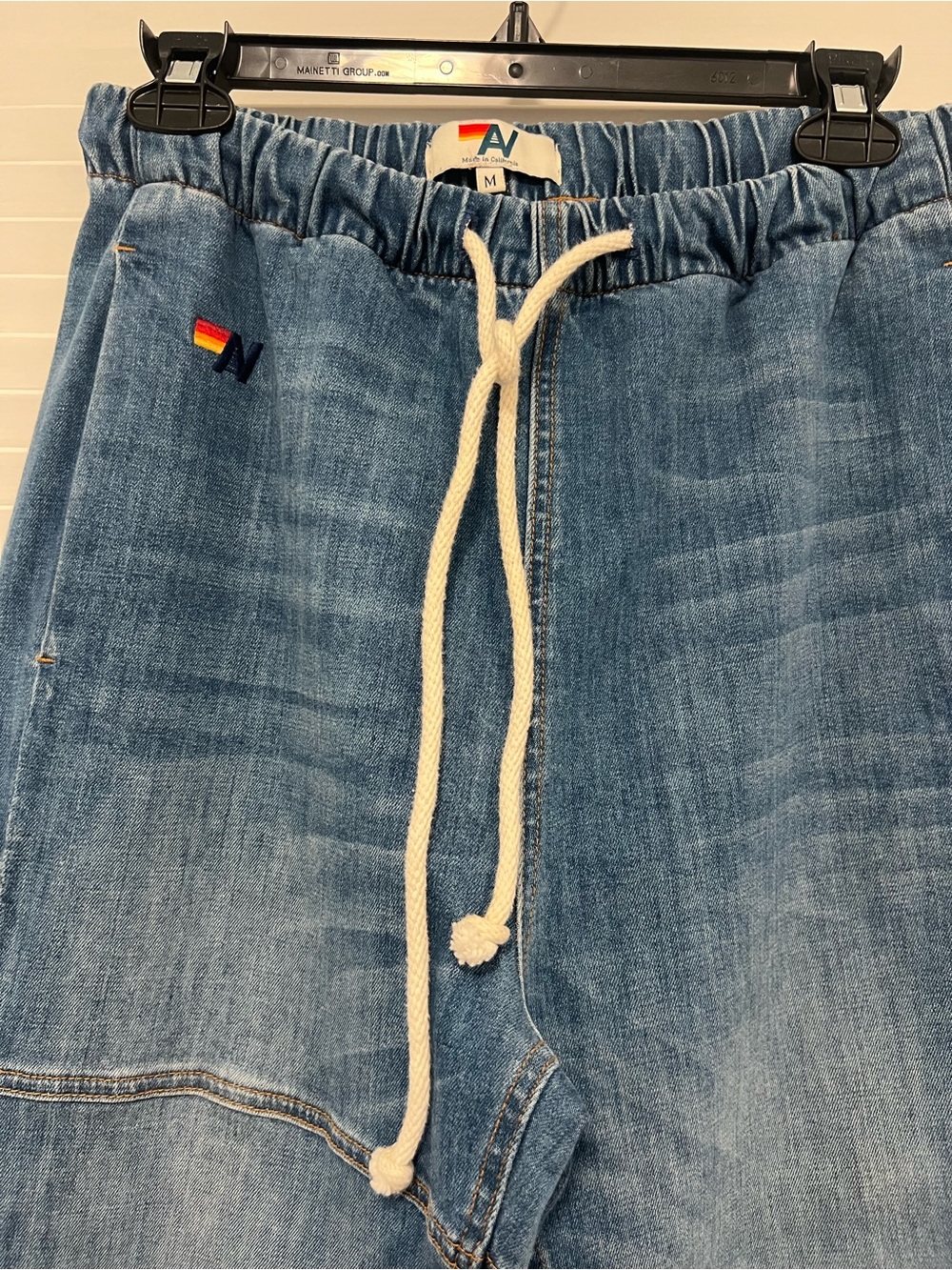 Aviator Nation Mid-Rise Rancher Jeans ⚡️Tailored Rope Belt Waist⚡️ Medium - Picture 5 of 8